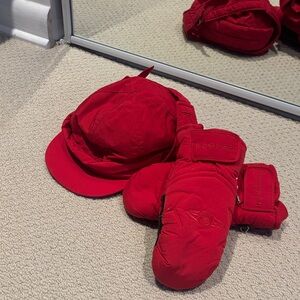 Retro Bogner Hat and Mittens Set